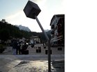 belluno.val di zoldo.piazza santin.arredo urbano